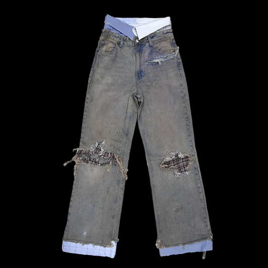 Hybrid Denim Shirt Pants 1/1