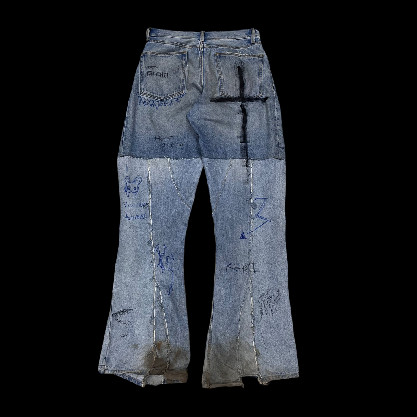 Reconstructed Doodle Jeans