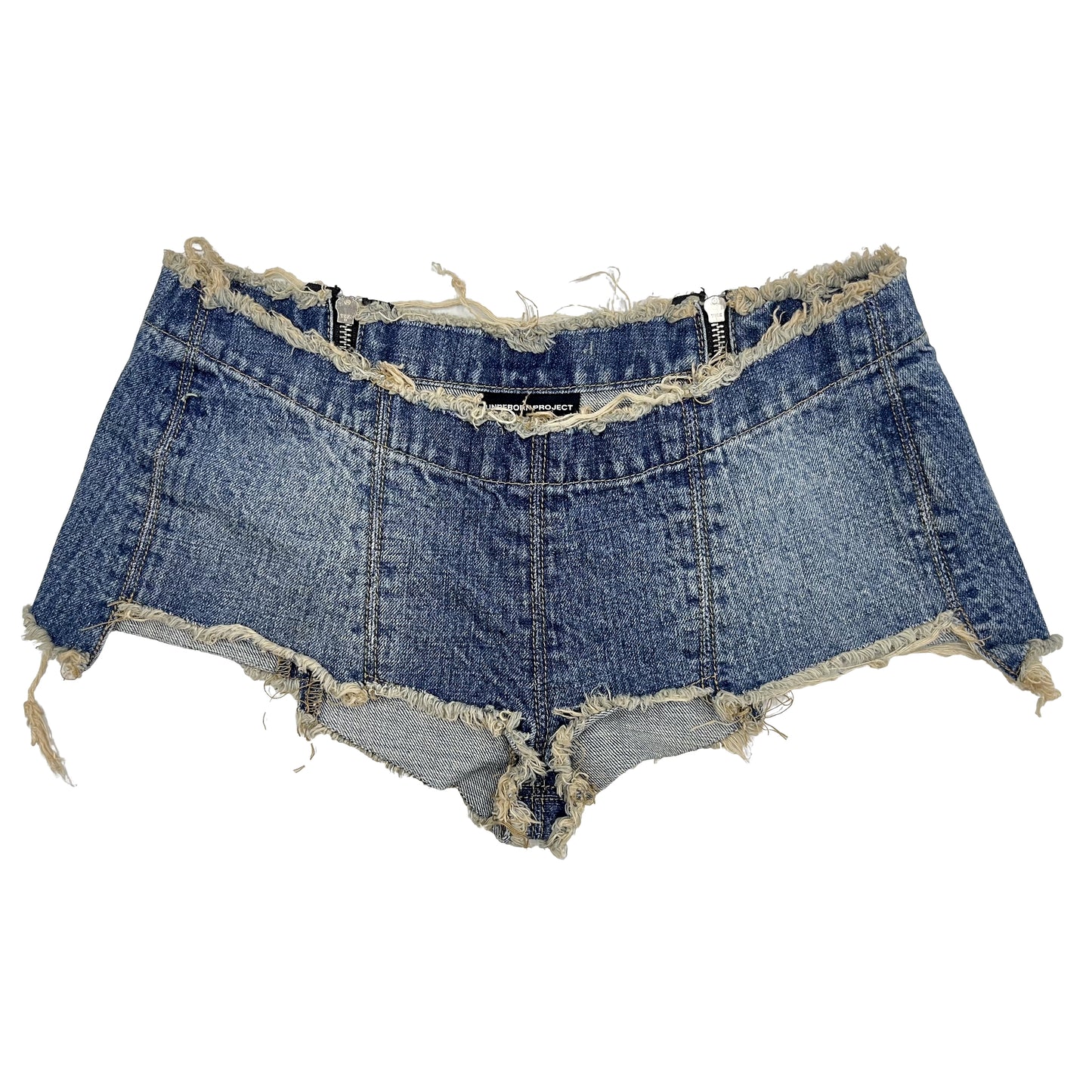 BOOTY DENIM SHORTS - VINTAGE BLUE