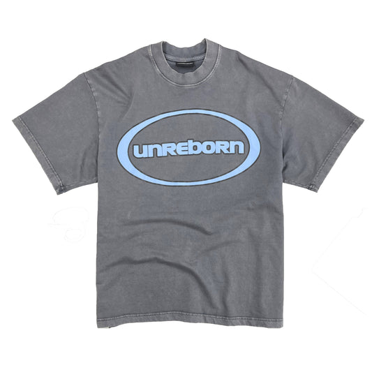 NEW LOGO T-SHIRT OVERSIZED - FADED GREY