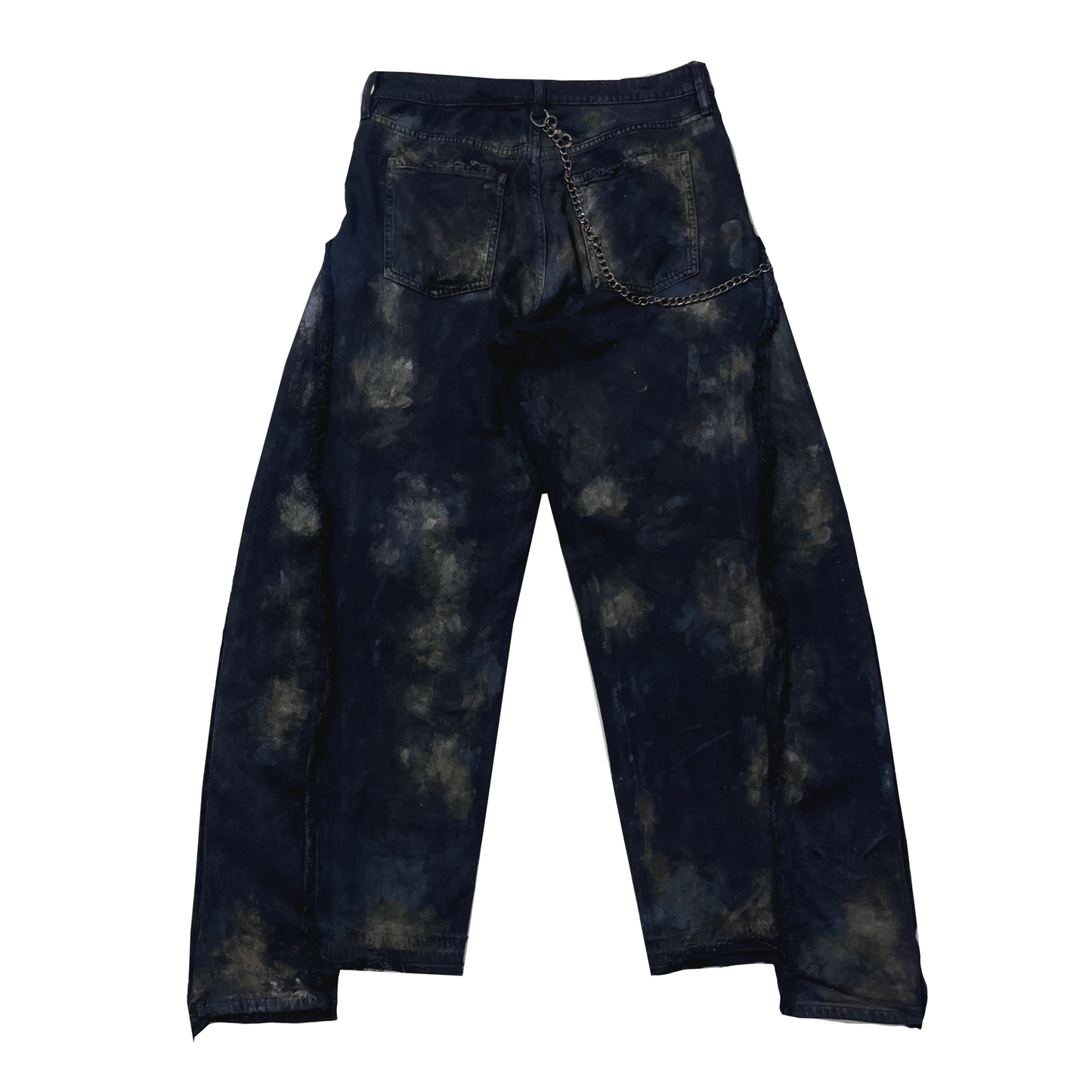 Super distressed Reconstructed Baggy Jeans