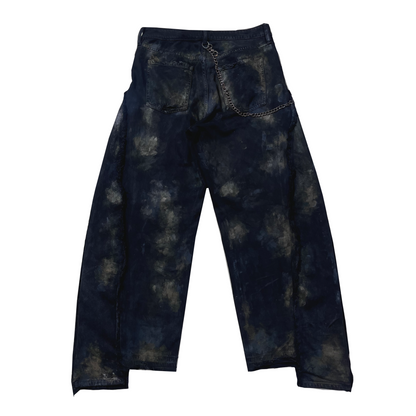 Super distressed Reconstructed Baggy Jeans